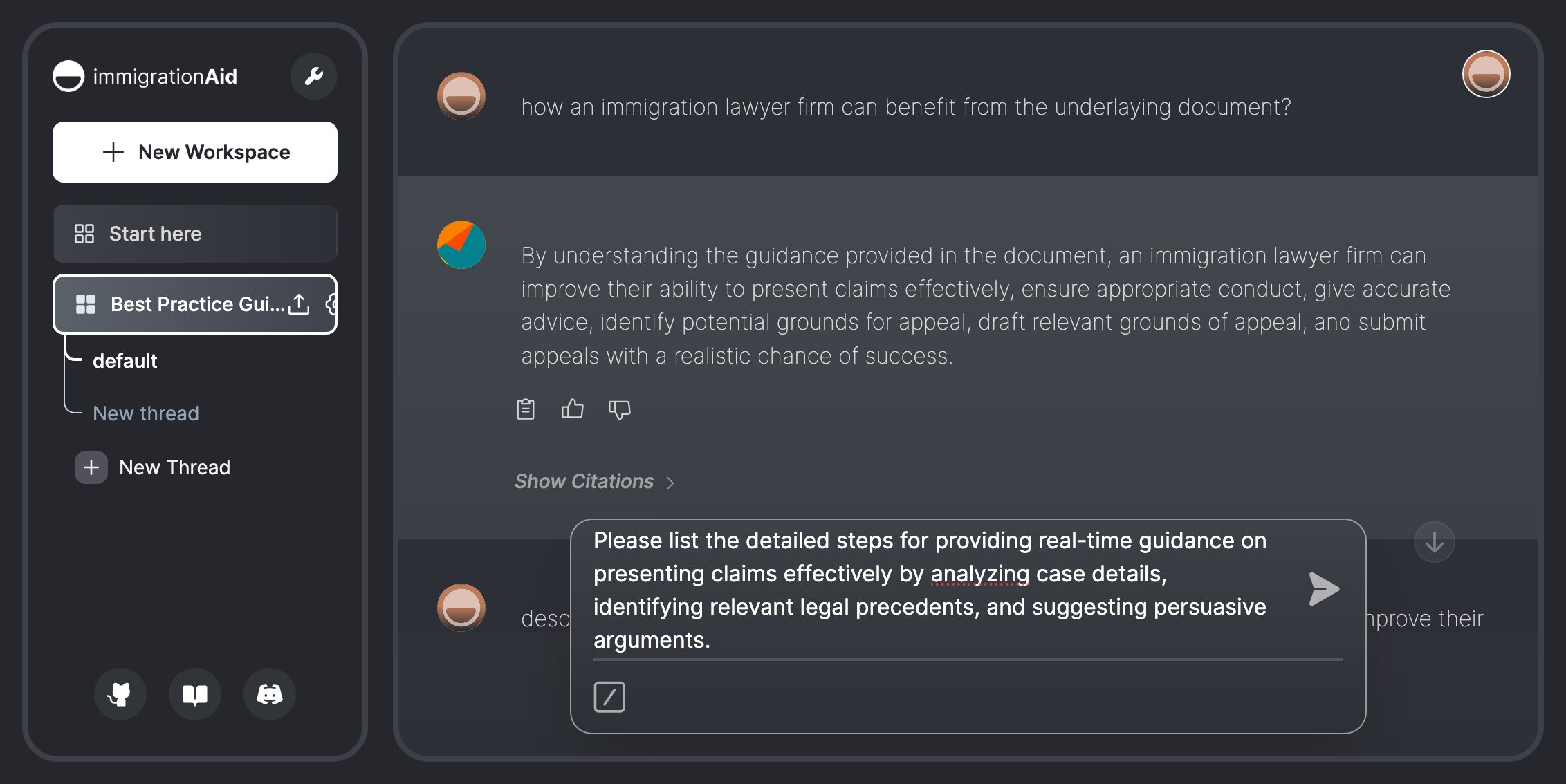 Image 01: Explore the robust features that make ImmigrationAid an indispensable tool for immigration lawyers.